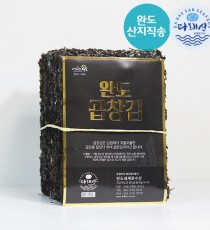 2023년 11월 햇곱창김 100매 (블랙라벨) / 완도산지직송