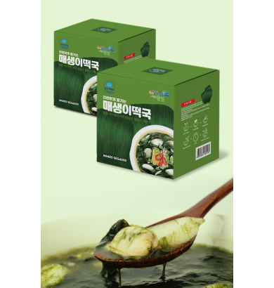 매생이떡국 3개입 패키지 (185g*3)